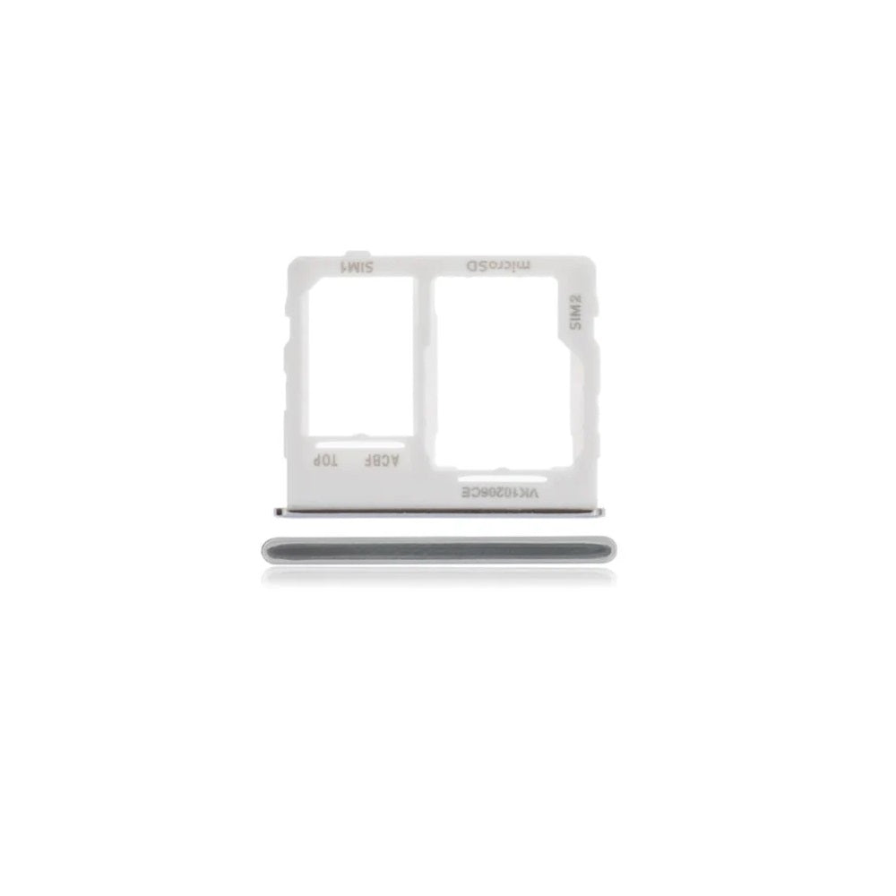 For Samsung Galaxy A32 A326B Replacement Dual Sim Card Tray (Awesome White) E-Tech61