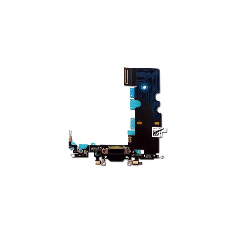 For Apple iPhone 8 / SE2 Replacement Charging Port, Antenna & Microphone Flex - Black E-Tech61