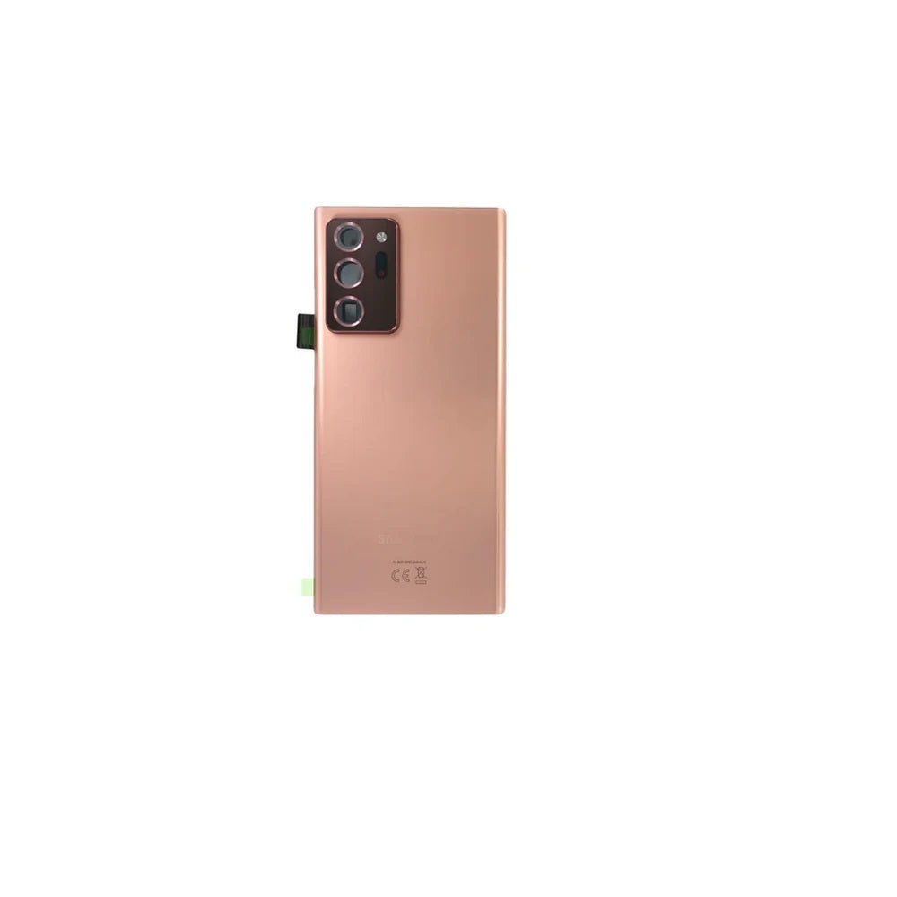 For Samsung Galaxy Note 20 Ultra Replacement Rear Battery Cover with Adhesive (Mystic Bronze) E-Tech61