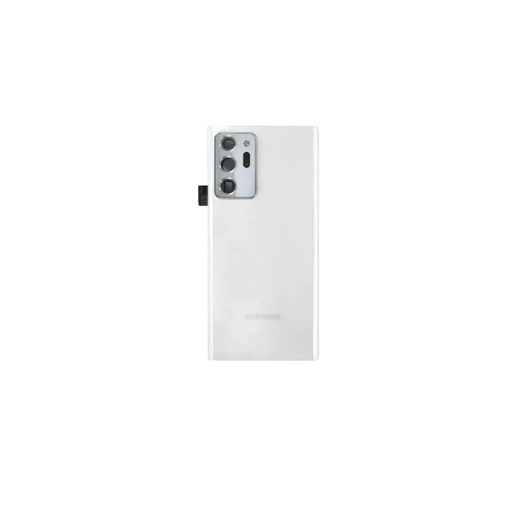 For Samsung Galaxy Note 20 Ultra Replacement Rear Battery Cover with Adhesive (Mystic White) E-Tech61
