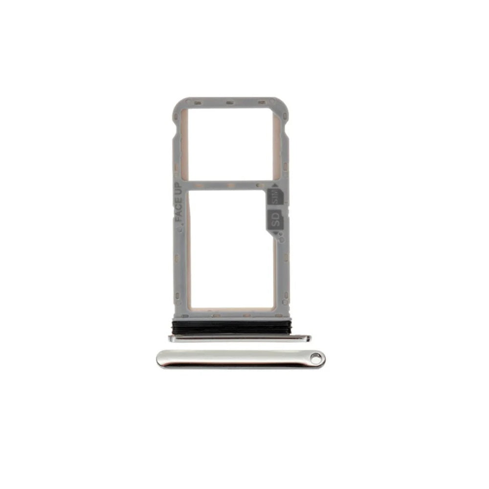 For Motorola Moto G8 Replacement Sim Card Tray (White) E-Tech61