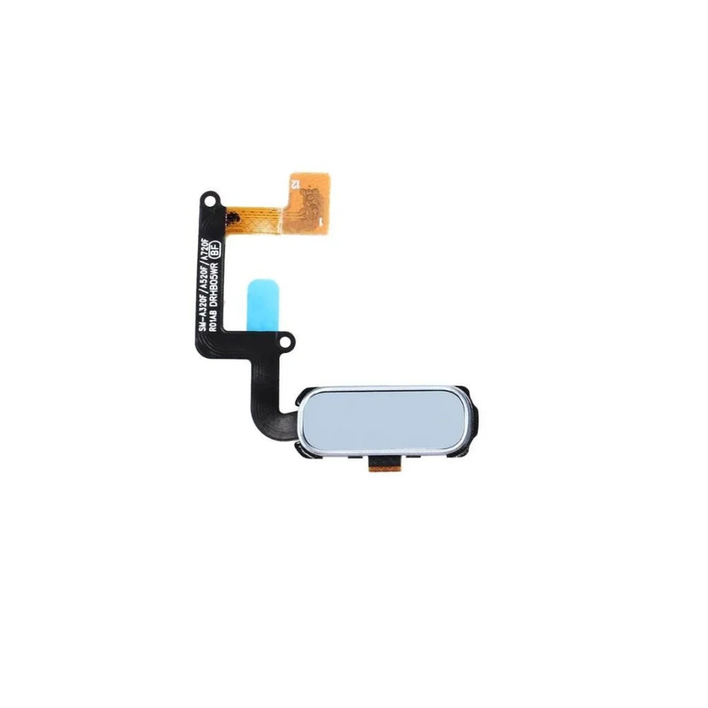 For Samsung A320 / A520 / A720 A3 A5 A7 2017 Replacement Home Button Flex (Blue) E-Tech61