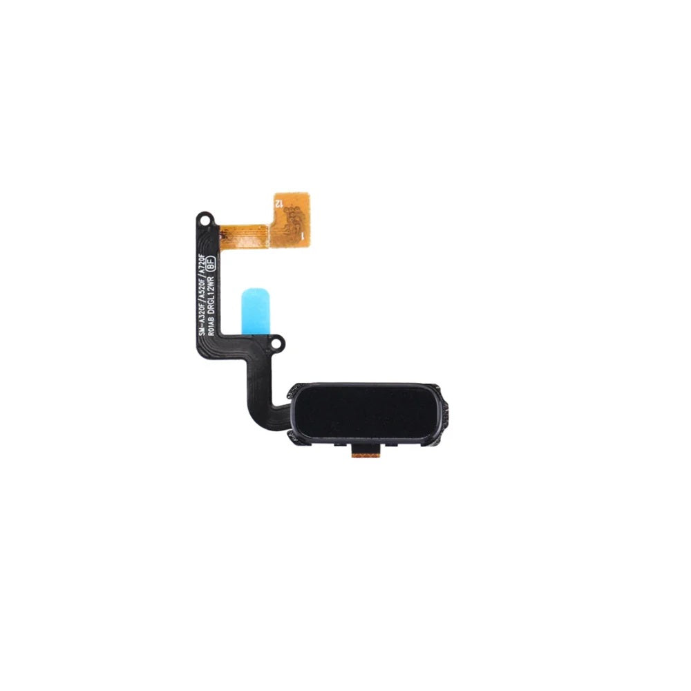 For Samsung A320 / A520 / A720 A3 A5 A7 2017 Replacement Home Button Flex (Black) E-Tech61