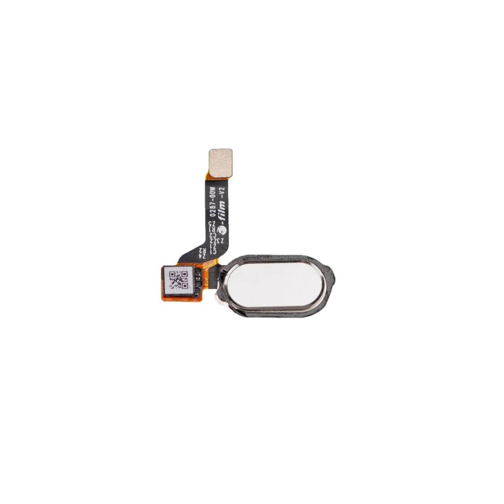 For OnePlus 3T Replacement Home Button With Flex Cable (White) E-Tech61