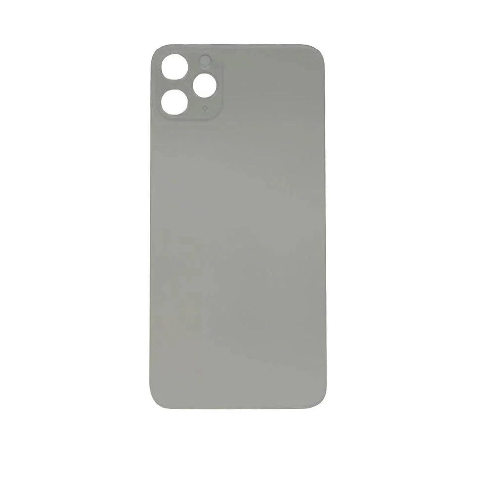 For Apple iPhone 11 Pro Replacement Back Glass (Silver) E-Tech61