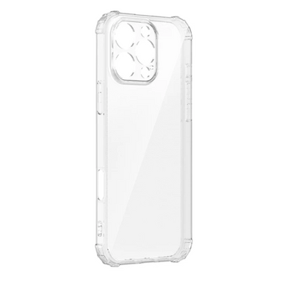 For iPhone 16, 15, 14 Pro Max, Plus, 13, 12, 11, 7, 8 Clear Shockproof Phone Case