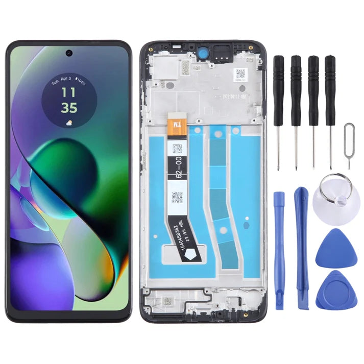 Motorola Moto G54 LCD Screen & Touch Digitizer with Frame