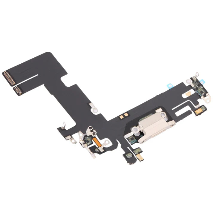 iPhone 13 White Charging Port Flex Cable Original with IC
