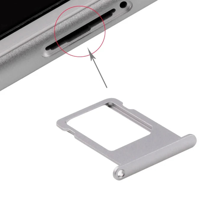 For Apple iPhone 6S Replacement Sim Card Tray - Space Grey E-Tech61