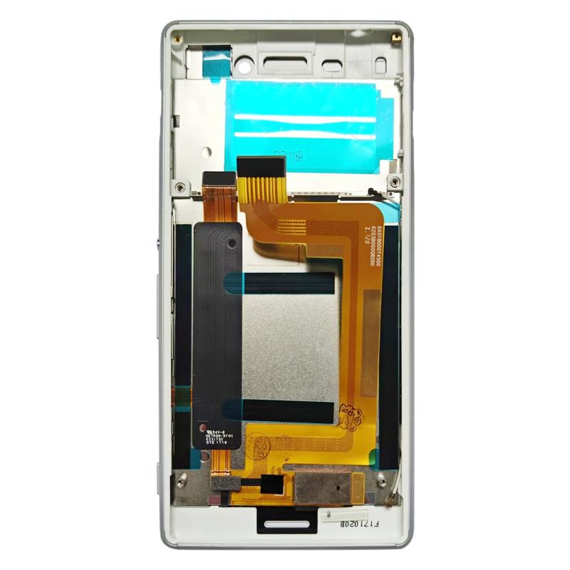 Sony Xperia M4 Aqua Screen Replacement – With Frame (White)