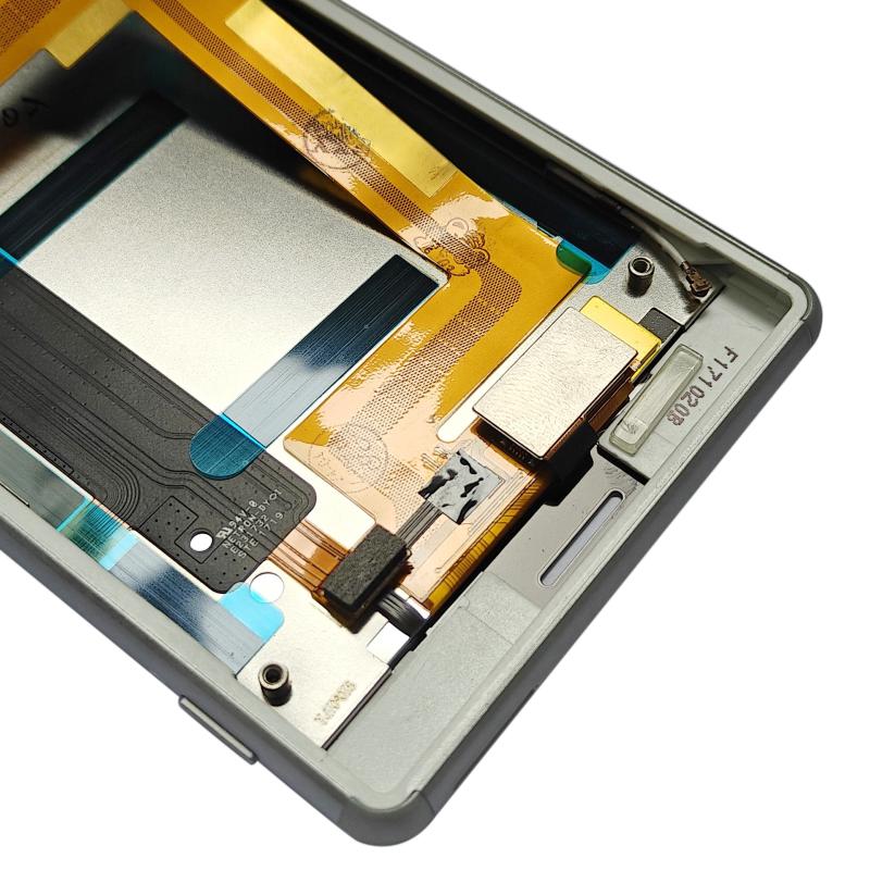 Sony Xperia M4 Aqua Screen Replacement – With Frame (White)