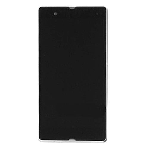 Sony Xperia Z (C6602 / C6603 / L36h) Screen Replacement – With Frame (White)