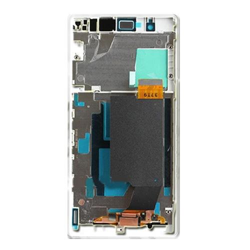 Sony Xperia Z (C6602 / C6603 / L36h) Screen Replacement – With Frame (White)