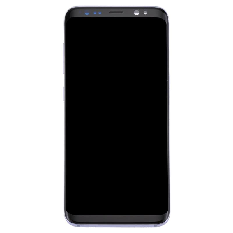 Samsung Galaxy S8 (SM-G950) Screen Replacement – With Frame (Grey)