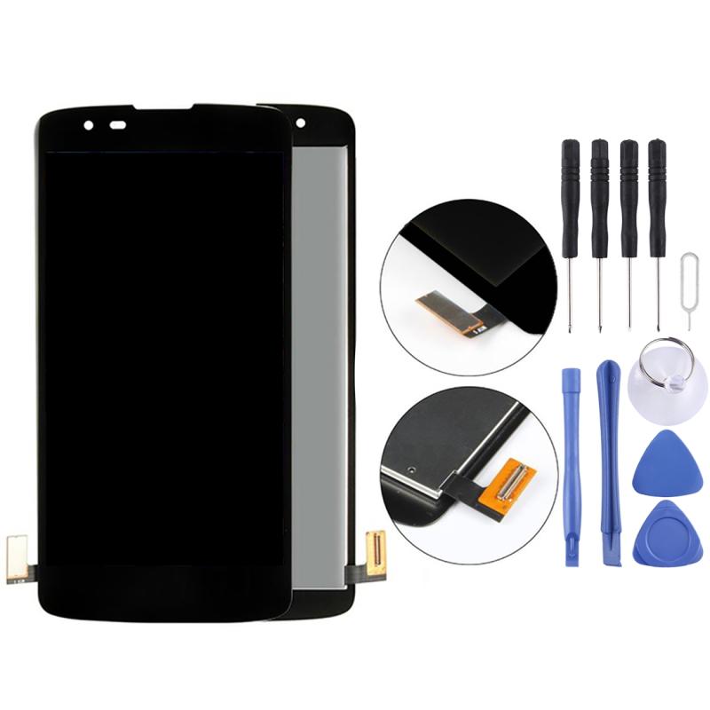 LG K8 (2016) TFT LCD Screen Replacement – With Frame (Black)