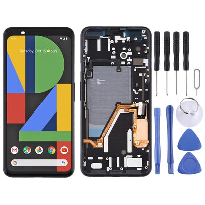 Google Pixel 4 XL Screen Replacement – With Frame (Black)