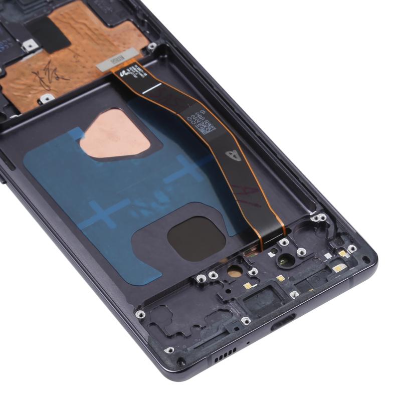 Samsung Galaxy S10 Lite OLED Screen Replacement – With Frame (Black)