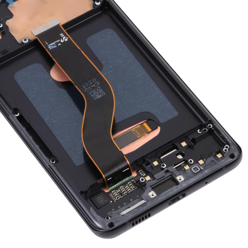 Samsung Galaxy S20+ 5G (SM-G986B / SM-G985) OLED Screen Replacement – With Frame (Black)