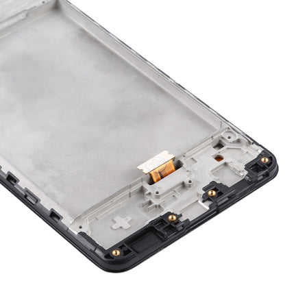 OEM LCD Screen for Samsung Galaxy A21s / SM-A217 Digitizer Full Assembly with Frame (Black)