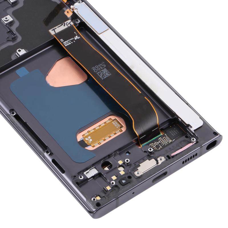 Samsung Galaxy Note20 Ultra 5G (SM-N986) OLED Screen Replacement – With Frame (Black)