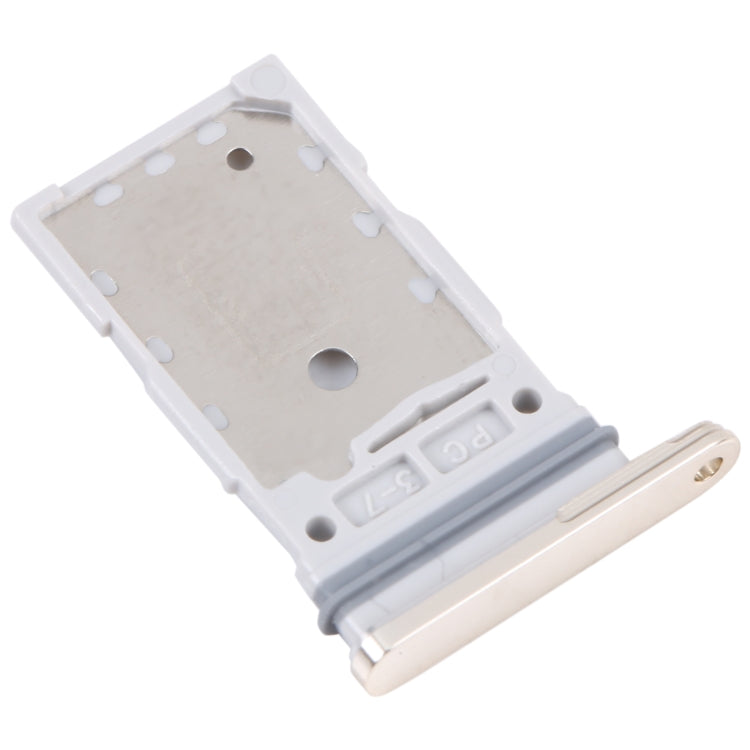 For Samsung Galaxy S23 Ultra SM-S918B Original SIM Card Tray + SIM Card Tray(Gold)