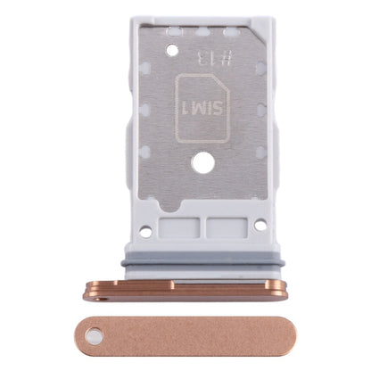 For Samsung Galaxy S24 / S24+ 5G Original SIM + SIM Card Tray (Orange)
