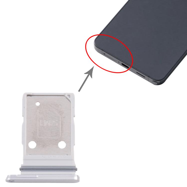 For Samsung Galaxy S26 SM-S942B Original SIM + SIM Card Tray (Silver)