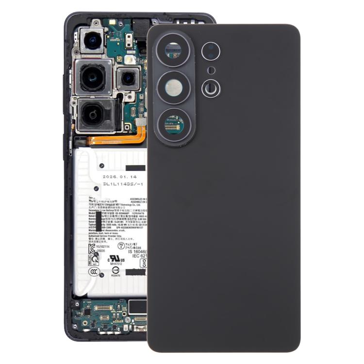 For Samsung Galaxy S26 Ultra SM-S948B OEM Battery Back Cover with Camera Lens Frame(Black)