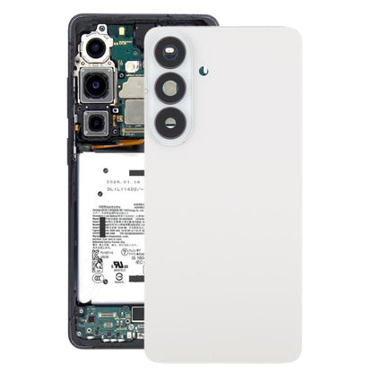 For Samsung Galaxy S26+ SM-S947B OEM Battery Back Cover with Camera Lens Frame(White)