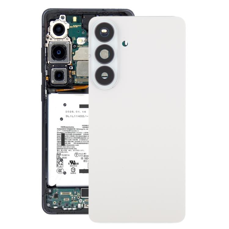 For Samsung Galaxy S26+ SM-S947B OEM Battery Back Cover with Camera Lens Frame(White)