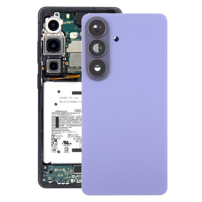 For Samsung Galaxy S26 SM-S942B OEM Battery Back Cover with Camera Lens Frame(Purple)