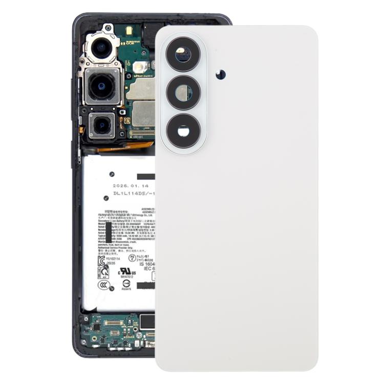 For Samsung Galaxy S26 SM-S942B OEM Battery Back Cover with Camera Lens Frame(White)