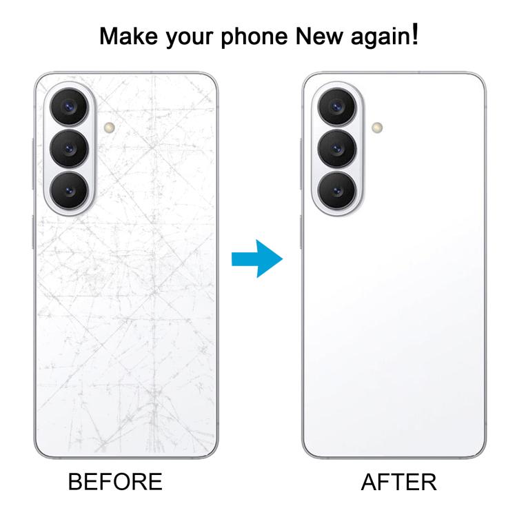 For Samsung Galaxy S26 SM-S942B OEM Battery Back Cover with Camera Lens Frame(White)