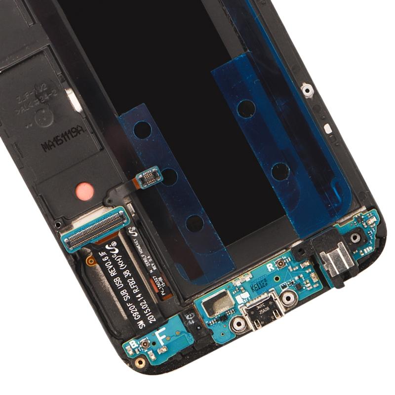 Samsung Galaxy S6 (SM-G920F) OLED Screen Replacement – With Frame (Gold)