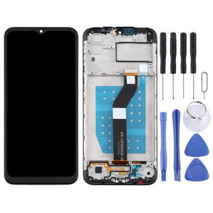 Motorola Moto G8 Power Lite LCD Screen & Digitizer Assembly with Frame