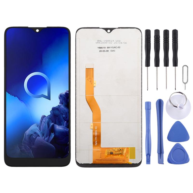 Alcatel 1SE 2020 (5030) Screen Replacement (Black)