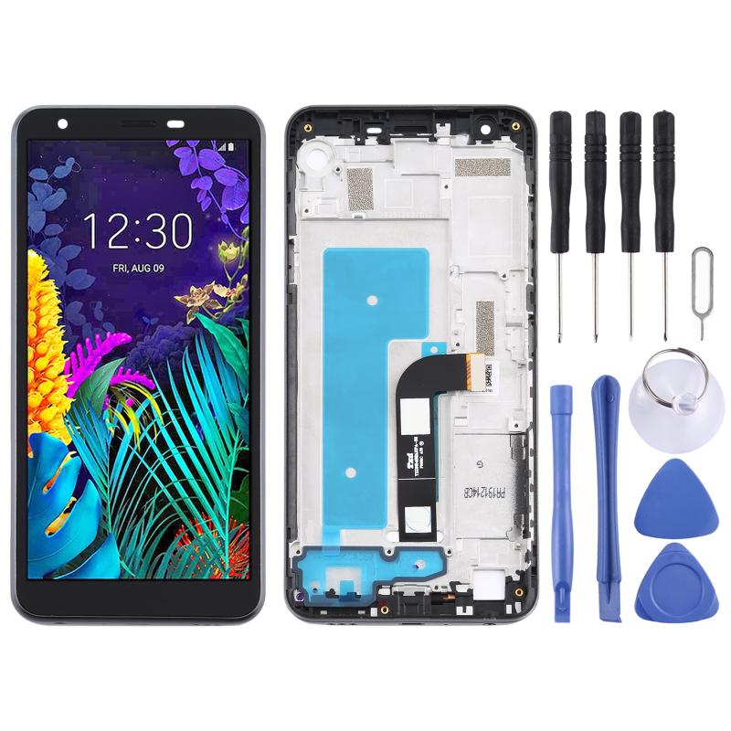 LG K30 (2019) (LM-X320EMW) Screen Replacement – With Frame (Black)
