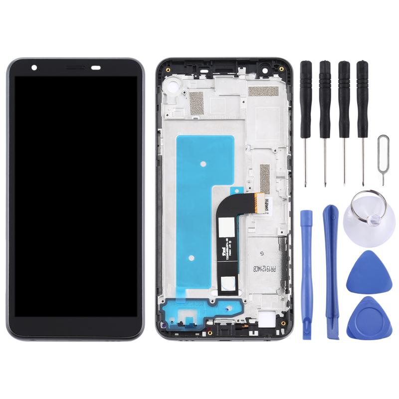 LG K30 (2019) (LM-X320EMW) Screen Replacement – With Frame (Black)