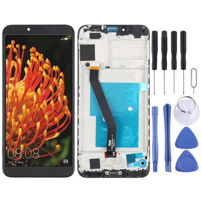 Huawei Y6 (2018) Screen Replacement – With Frame (Black)