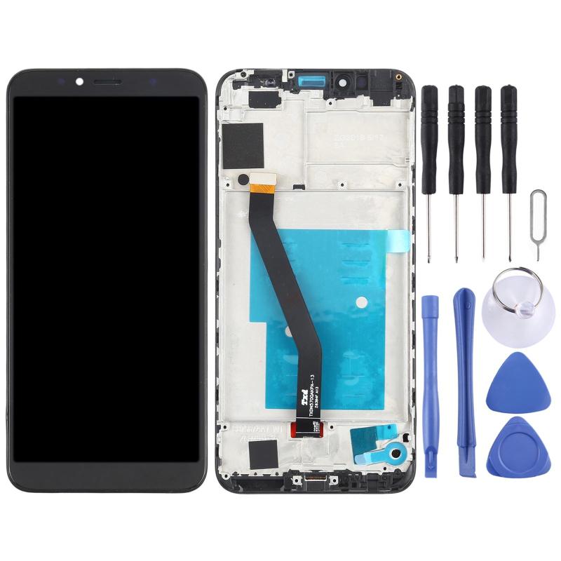 Huawei Y6 (2018) Screen Replacement – With Frame (Black)