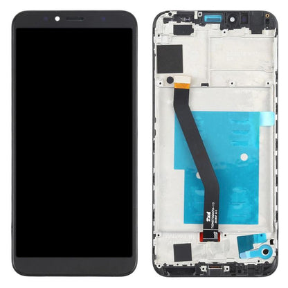 Huawei Y6 (2018) Screen Replacement – With Frame (Black)