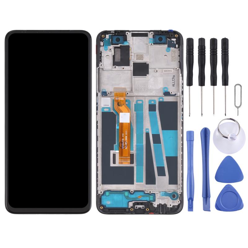 OPPO F11 Pro (CPH1959 / CPH2209 / CPH1989) Screen Replacement – With Frame (Black)