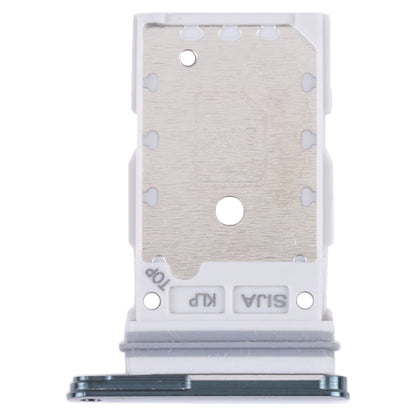 For Samsung Galaxy S22+ 5G / S22 5G / SM-S906B SM-S901B Original SIM Card Tray + SIM Card Tray (Green)