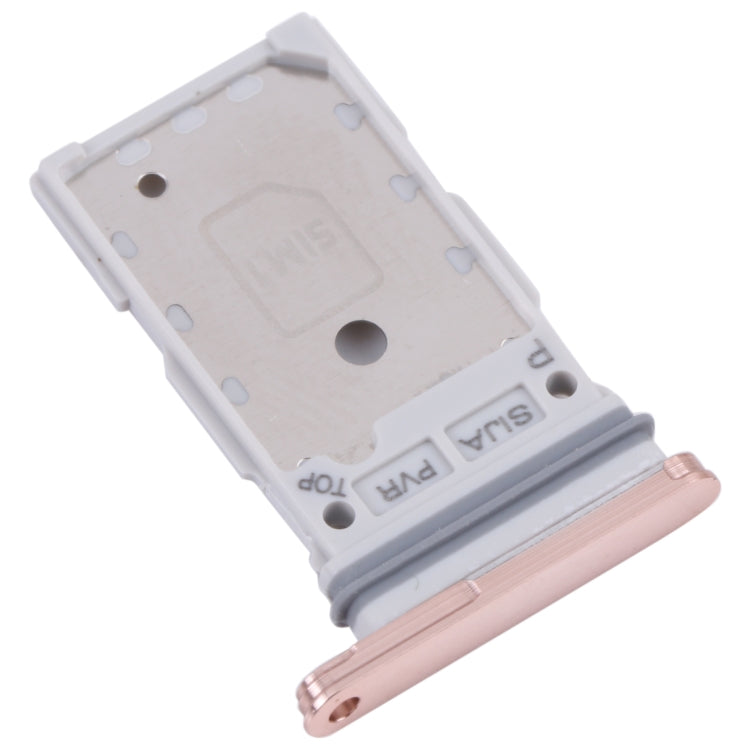 For Samsung Galaxy S22+ 5G / S22 5G / SM-S906B SM-S901B Original SIM Card Tray + SIM Card Tray (Gold)