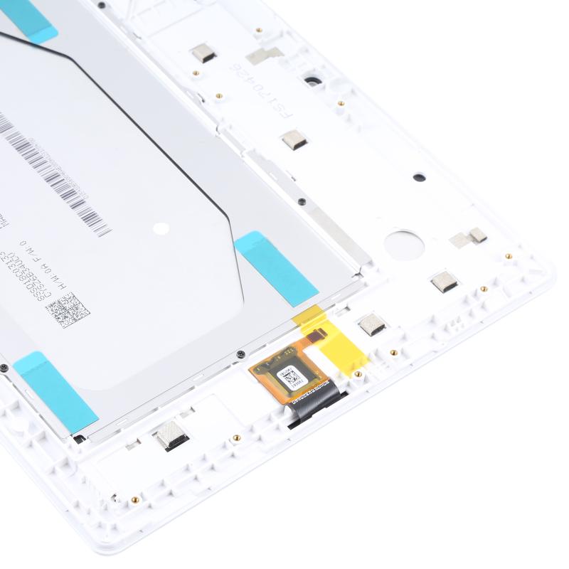 Lenovo Tab 2 A10-30 (TB2-X30F / TB2-X30I / TB2-X30M / YT3-X30) Screen & Digitiser Assembly – With Frame (White)