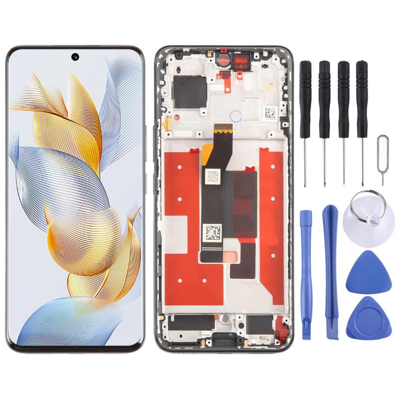 Honor 90 Screen Replacement – With Frame (Black)