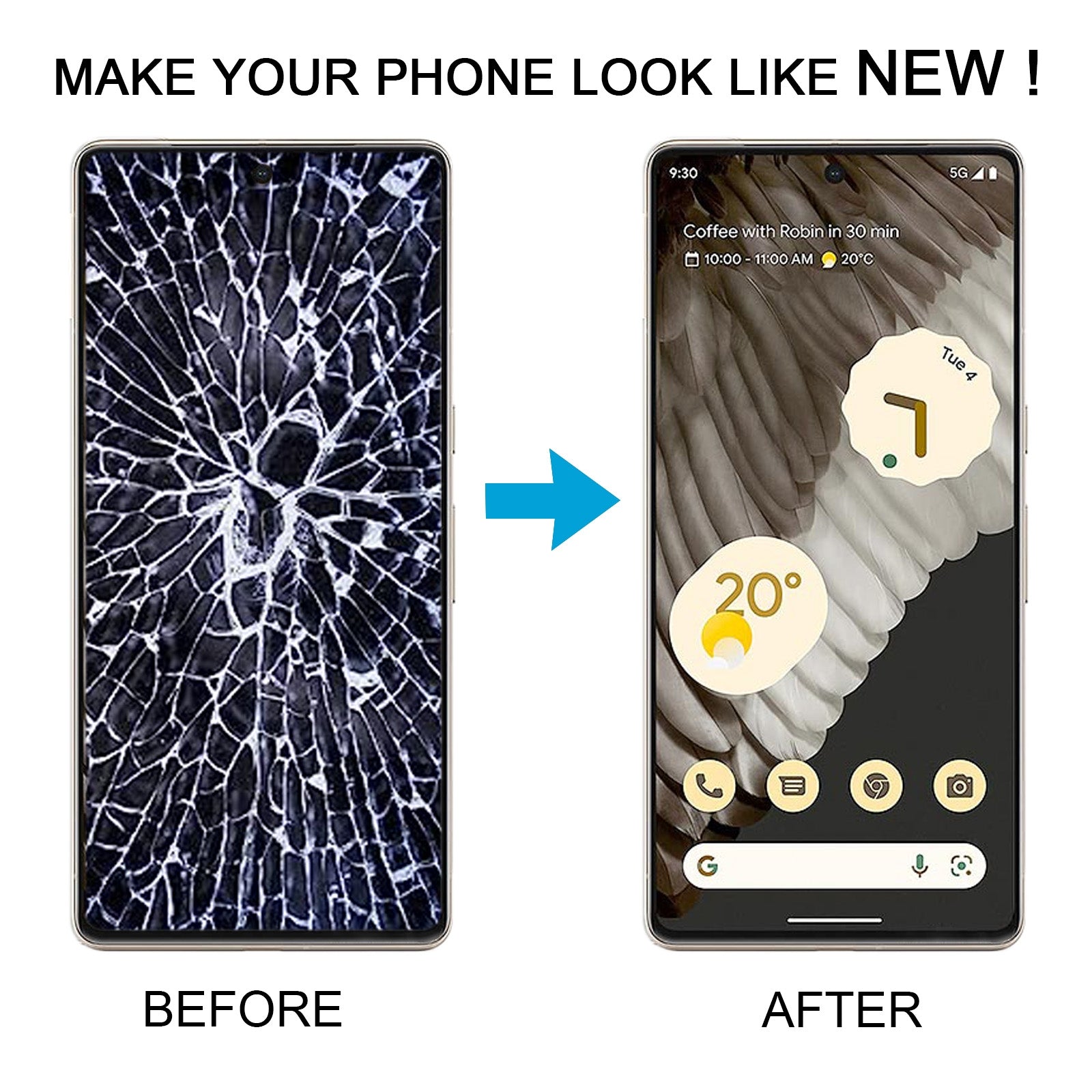 For Google Pixel 7 Pro OLED Quality LCD Display Screen Touch Digitizer