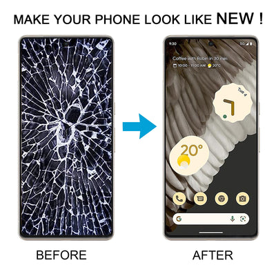 For Google Pixel 7 Pro (GP4BC / GE2AE) OLED Quality Screen Replacement – With Frame