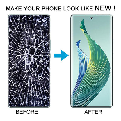Honor Magic5 Lite Screen Replacement – With Frame (Black)