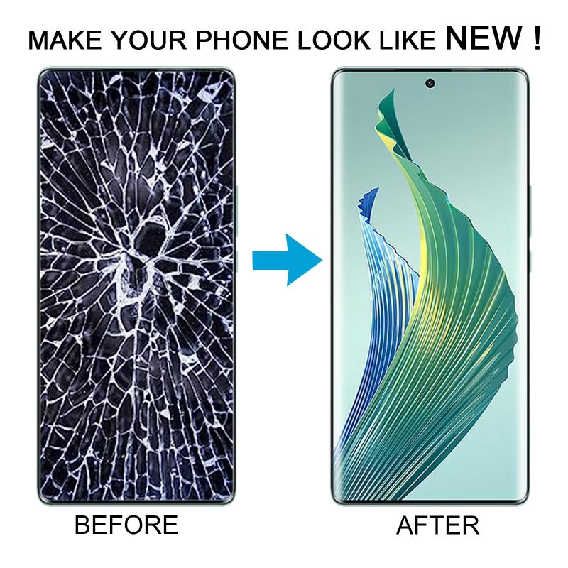 Honor Magic5 Lite Screen Replacement – With Frame (Black)